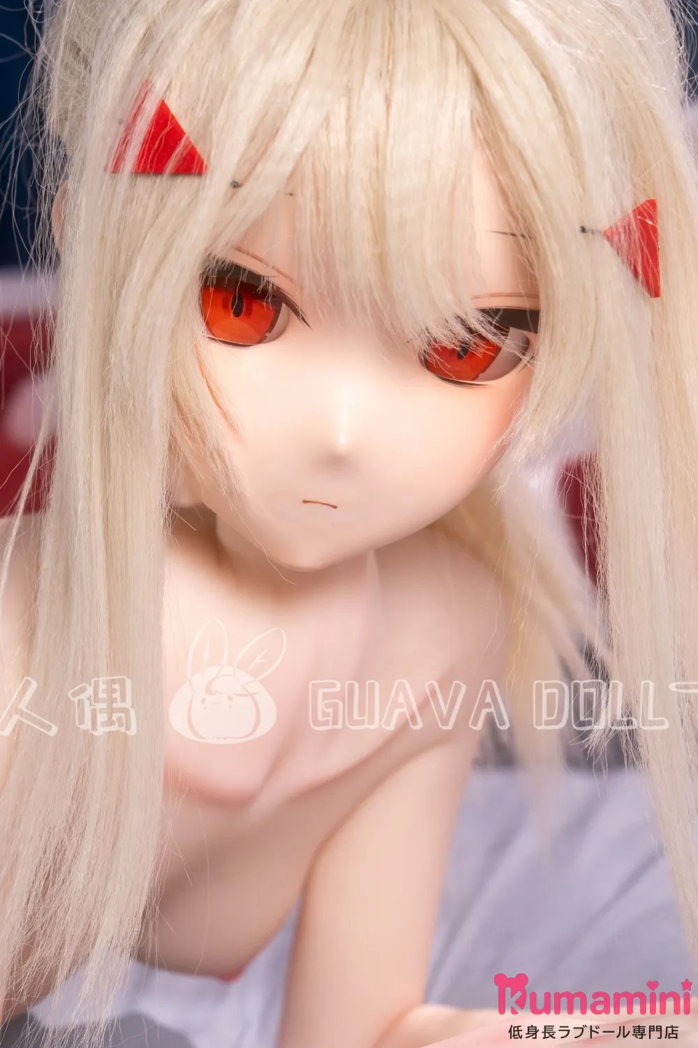 GUAVADOLL アニメドール ソフトビニール製ヘッド+TPE製ボディ 146cm Cカップ 水着 美少女 金髪アニメダッチワイフ