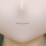 GUAVADOLL アニメドール ソフトビニール製ヘッド+TPE製ボディ 137cm Aカップ 笑顔 美少女 銀髪アニメラブドール 黒ドレス