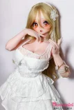 Elsa Babe 144ccm M RAD056 雪村铃鹿Yukimura Suzuka 二次元 清純系美少女 金髪ラブドール 白ドレス 宣伝写真はピンク肌