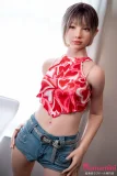 J-cute 153cm-Bカップ AGE01咲良（さくら）ヘッド フルシリコン製 リアル美少女ラブドール カジュアルスタイル 軟質ヘッド＆口開閉機能付き
