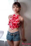 J-cute 153cm-Bカップ AGE01咲良（さくら）ヘッド フルシリコン製 リアル美少女ラブドール カジュアルスタイル 軟質ヘッド＆口開閉機能付き