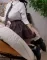 MMXDOLL（木木夕）シリコン製 120cm 巨乳 ) 梦越(mengyue）ヘッド 清楚系ショートヘア 可愛いルームスタイル 等身大ラブドール