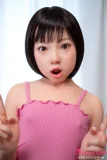 J-cute 128cm  AGB35 楓ヘッド フルシリコン製ダッチワイフ ピンクの可愛い衣装 ショートヘア ナチュラル 可愛い美少女ドール