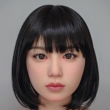 J-cute 137cm  AGB08 衣音ヘッド ショートヘアー 清楚系美少女 制服風コーデ フルシリコン製ダッチワイフ