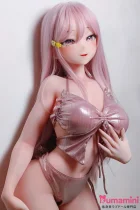 Elsa Babe RAD009 松坂绘里奈Matsuzaka Erinaヘッド アニメ系ラブドール ピンクロングヘア アニメフェイス スリムボディ 宣材写真は140cm ピンク肌 ボディー材質選択可能