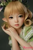 My Loli Waifu 晓晓 #92B 107cm AAカップ  金髪 グリーンアイの美少女 エルフ風 二次元 アニメラブドール