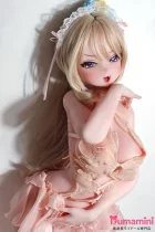 Elsa Babe RAD048 小川梨花Ogawa Rika 金髪 パープルアイ アニメ風セクシー美少女 二次元 アニメ系ダッチワイフ 宣材写真は140cm ピンク肌 ボディー材質選択可能