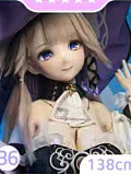 MW Girl（魔物姫）138cm 咲夢 バスト中 ビキニスタイル サングラス付き 金髪の美少女 明るいアニメ系リアルドール 宣伝写真はシリコンヘッド＋シリコン製ボディ