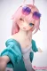XYGO 142cm  AAカップ R04 小野 ピンクヘア サングラス付き オッドアイ 水着スタイル 二次元美少女ラブドール 宣伝写真はシリコンヘッド＋TPEボディ カスタマイズ可能