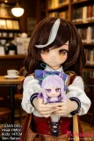 GUAVADOLL DM02ヘッド 147cm Dカップ ソフトビニール製ヘッド+TPE製ボディ ウマ娘 コスプレ衣装 美少女アニメラブドール