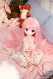 XYGO 132cm AAカップ R03ヘッド 日向 ピンクロングヘア 可愛いドレス アニメ風美少女ラブドール 宣伝写真はシリコンヘッド＋TPEボディ カスタマイズ可能
