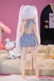 MW Girl(魔物姫)  85cm 芙芙 バスト大  グレーニットワンピース ツインテールスタイル 二次元美少女ラブドール 宣材写真はシリコン製ボディ
