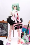 XYGO 145cm AAカップ R04ヘッド 小奈 ミントグリーンヘア ツインテール サイバー系 二次元美少女ラブドール 宣伝写真はシリコンヘッド＋TPEボディ カスタマイズ可能