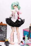 XYGO 145cm AAカップ R04ヘッド 小奈 ミントグリーンヘア ツインテール サイバー系 二次元美少女ラブドール 宣伝写真はシリコンヘッド＋TPEボディ カスタマイズ可能