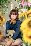 J-cute 149cm バスト平 AGD05 美峰（みほ）ヘッド ショートボブ 縫いぐるみを抱える美少女 フルシリコン製 カスタマイズ可能 リアルダッチワイフ
