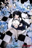 XYGO 141cm Cカップ R04ヘッド 艾莉 黒髪 サイドポニー ブルーアイ メイド風アニメラブドール 宣伝写真はシリコンヘッド＋TPEボディ カスタマイズ可能