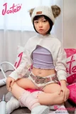 J-cute 128cm  AGB08 衣音ヘッド ショートヘア 無垢な瞳を持つ美少女 ルームウェアスタイル フルシリコン製ダッチワイフ