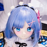 XYGO 141cm Cカップ R02ヘッド ブラウンヘア 大きな瞳を持つ二次元美少女 清楚系アニメラブドール 宣伝写真はシリコンヘッド＋TPEボディ カスタマイズ可能