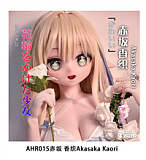 Elsa Babe 140cm-M AHR027 金枝汐Kaneda Shioヘッド クールスタイル 紫と黒のロングヘア セクシー衣装の美人ラブドール フルシリコン製  カスタマイズ可
