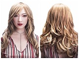 SHEDOLL 158cm Cカップ 顧小雨 シリコン製 銀髪ハーフ美女リアルラブドール