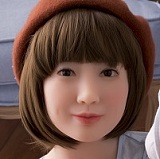 SHEDOLL 158cm Cカップ 顧小雨 シリコン製 銀髪ハーフ美女リアルラブドール