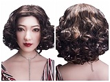 SHEDOLL 158cm Cカップ 顧小雨 シリコン製 銀髪ハーフ美女リアルラブドール