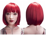 SHEDOLL 158cm Cカップ 顧小雨 シリコン製 銀髪ハーフ美女リアルラブドール