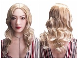 SHEDOLL 158cm Cカップ 顧小雨 シリコン製 銀髪ハーフ美女リアルラブドール