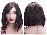 SHEDOLL 158cm Cカップ 顧小雨 シリコン製 銀髪ハーフ美女リアルラブドール