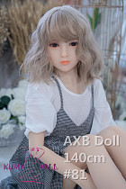TPE製ラブドール AXB Doll 140cm バスト平ら #81