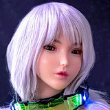 SHEDOLL 158cm Cカップ 顧小雨 シリコン製 銀髪ハーフ美女リアルラブドール