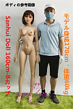 フルシリコン製ラブドール Sanhui Doll 160cm Bカップ #24 瞑り目