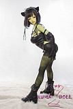 TPE製ラブドール AXB Doll 140cm バスト大  #85 緑肌