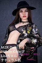 シリコン製頭部+TPEボディ MZR Doll 160cm Lisa #3