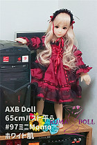 TPE製ラブドール AXB Doll 65cm  #97 バスト平ら