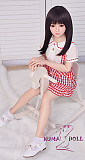 フルシリコン製ラブドール WAXDOLL 100cm バスト平 #G26ヘッド リアルメイク付き