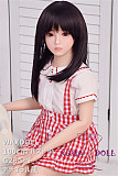 フルシリコン製ラブドール WAXDOLL 100cm バスト平 #G26ヘッド リアルメイク付き
