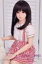 フルシリコン製ラブドール WAXDOLL 100cm バスト平 #G26ヘッド リアルメイク付き