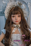 フルシリコン製ラブドール WAXDOLL 100cm バスト平 #G26ヘッド リアルメイク付き
