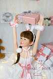 シリコン製頭部+TPEボディ ラブドール WAXDOLL 108cm バスト平 Cherryヘッド