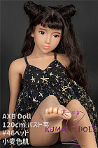 TPE製ラブドール AXB Doll 120cm Momo バスト平ら＃46