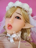 TPE製ラブドール WM Dolls 148cm Lカップ #355 ELF ears エルマ 三つのヴァギナ付き