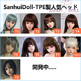 TPE製ラブドール Sanhui Doll Head 頭部のみ ヘッド単体
