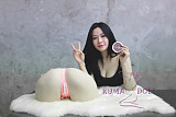 TPE製オナホ Qita Doll 韓国女優彩彬 型取りリアルオナホ 非貫通