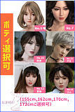 Orange In #537 Fカップ 模擬口腔＆口開閉 オーラルセックス 166cm 海外型 シリコン頭部&TPE身体人形