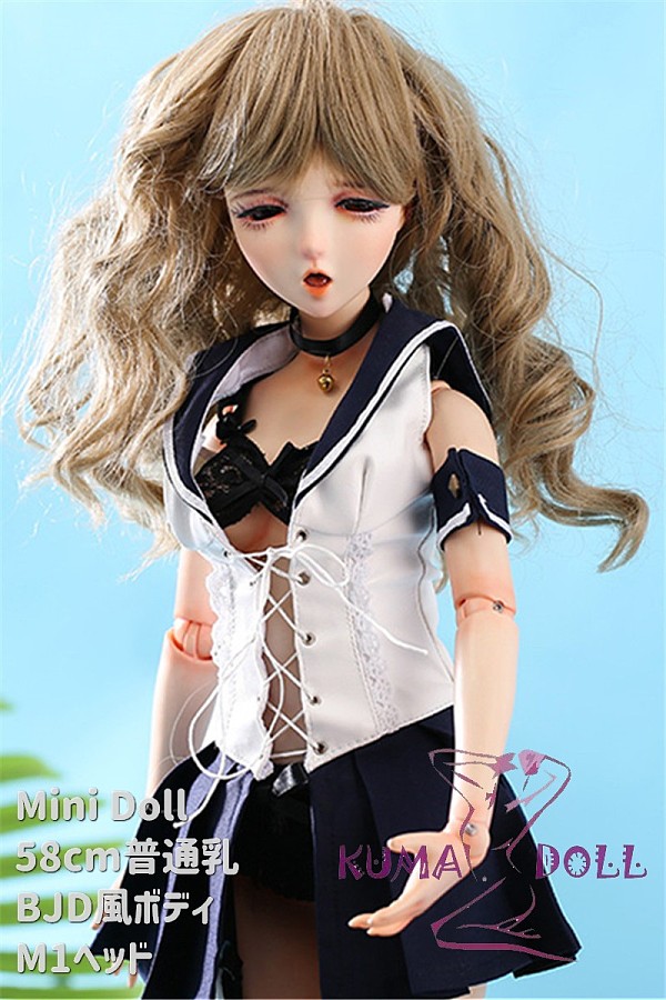 Mini Doll ミニドール セックス可能 58cm普通乳 BJD M1ヘッド 53cm-75cm身長選択可能