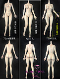 Mini Doll ミニドール 高級シリコン製　セックス可能 N9ヘッド 72cm 軽量化 3.5㎏ 収納が便利（隠しやすい） 使いやすい 普段は鑑賞用 小さいラブドール 女性素体 フィギュア cosplay