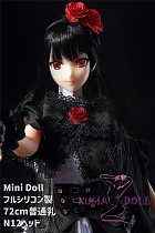 Mini Doll ミニドール 高級シリコン製 セックス可能 N12ヘッド 72cm 軽量化 3.5㎏ 収納が便利（隠しやすい） 使いやすい 普段は鑑賞用 小さいラブドール 女性素体 フィギュア cosplay