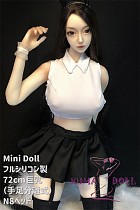Mini Doll ミニドール 高級シリコン製　セックス可能 N8ヘッド 72cm 軽量化 3.5㎏ 収納が便利（隠しやすい） 使いやすい 普段は鑑賞用 小さいラブドール 女性素体 フィギュア cosplay