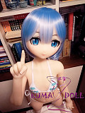 Aotume Doll TPE製ラブドール アニメドール 135cm AAカップ 豊潤タイプ #12